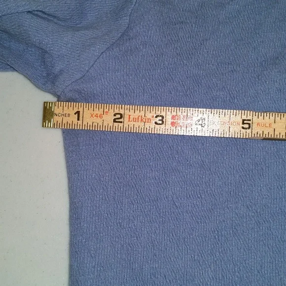 Pure Jill Women's Size L Petite Cotton Linen Blend Lagen Layered Look Top - Picture 8 of 10